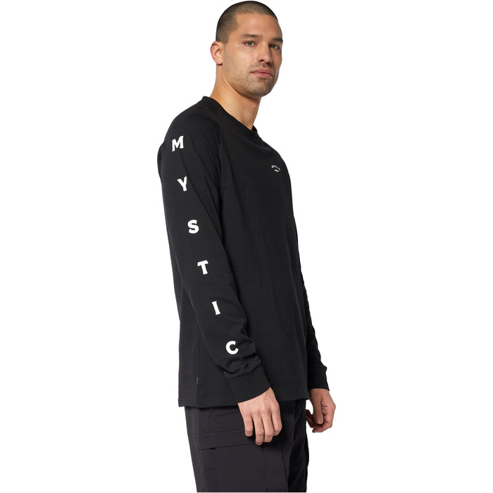 2023 Mystic Mens Bolt Long Sleeve Tee 35105.230151 - Black